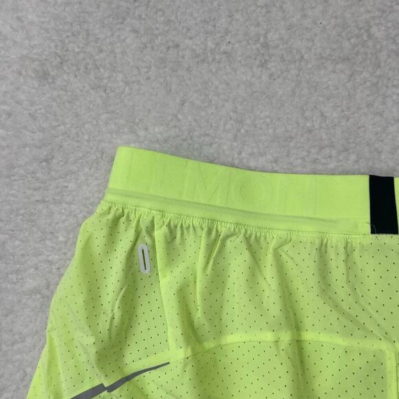 Lululemon Mens Surge Short Lined Special Edition 6" Faded Zap Neon Green M - Picture 7 of 9